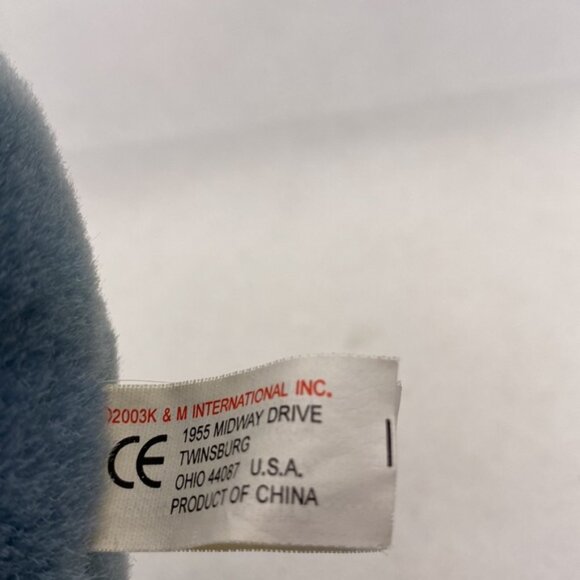 Duck Bird Plush Stuffed Animal 7” Blue White Black - Picture 5 of 12